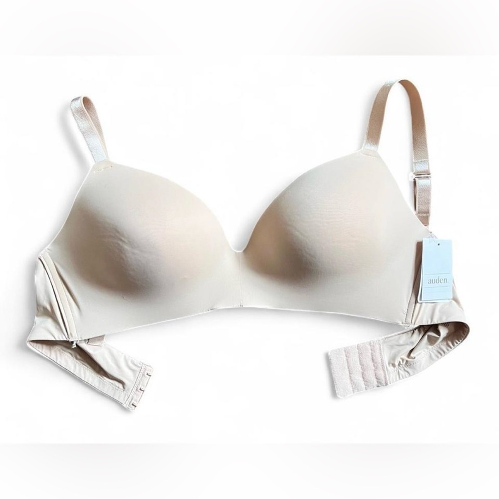Auden Women's Elegant Cream Nwt Seamless Soft Bra Size 38d
